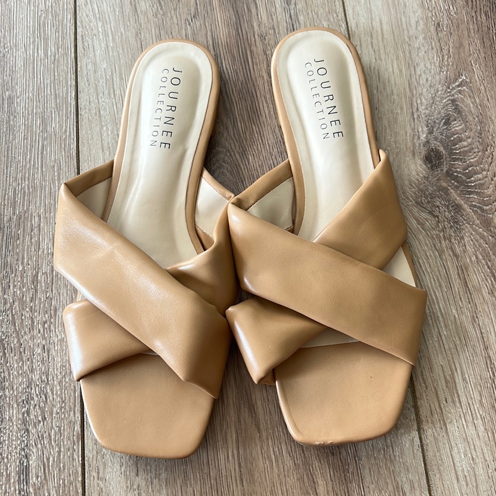 Journee Collection Carlotta slip on sandal